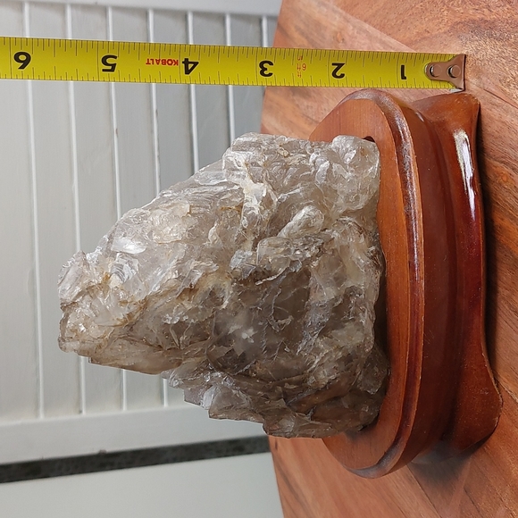 Large Smoky Quartz Crystal, Elestial Quartz, Quartz, 2 pounds 12.1 ounces - Picture 8 of 15